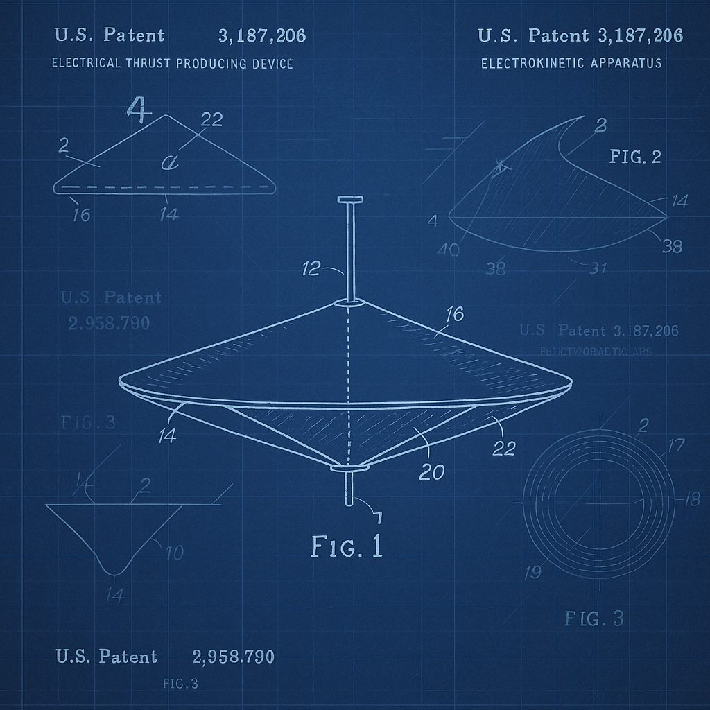 Elektrokinetic Apparatus Patent Blueprint created by ChatGPT