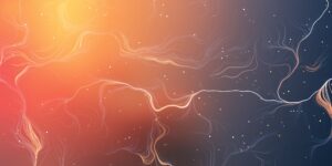 Colorful,Flowing,Bright,Energy,Lines,In,Glowing,Burning,Sunlit,Outer